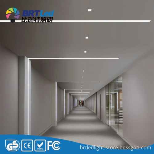 aluminium led profile led linear tube fixture office
